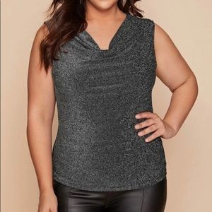 Shein metallic tank top size 1XL